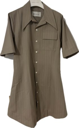 AMI Paris (Alexandre Mattiussi) Hemd – Beige – Gr. 40