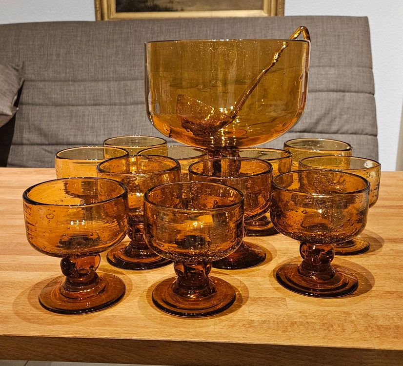 SERVICE À SANGRIA/PUNCH en verre transparent EUR 13,00 - FR