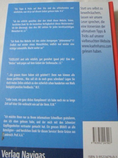 Libri: So klappt's mit dem Job! – Usato da Niedergösgen venduto da Happy-7 1