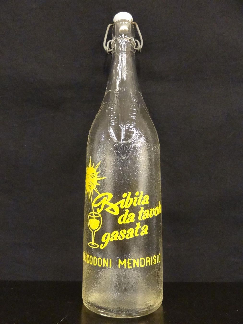 Bicchieri, Caraffe & Bottiglie: alte Flasche FRATELLI CODONI MENDRISIO – Usato da Kerzers venduto da Flaschenposten