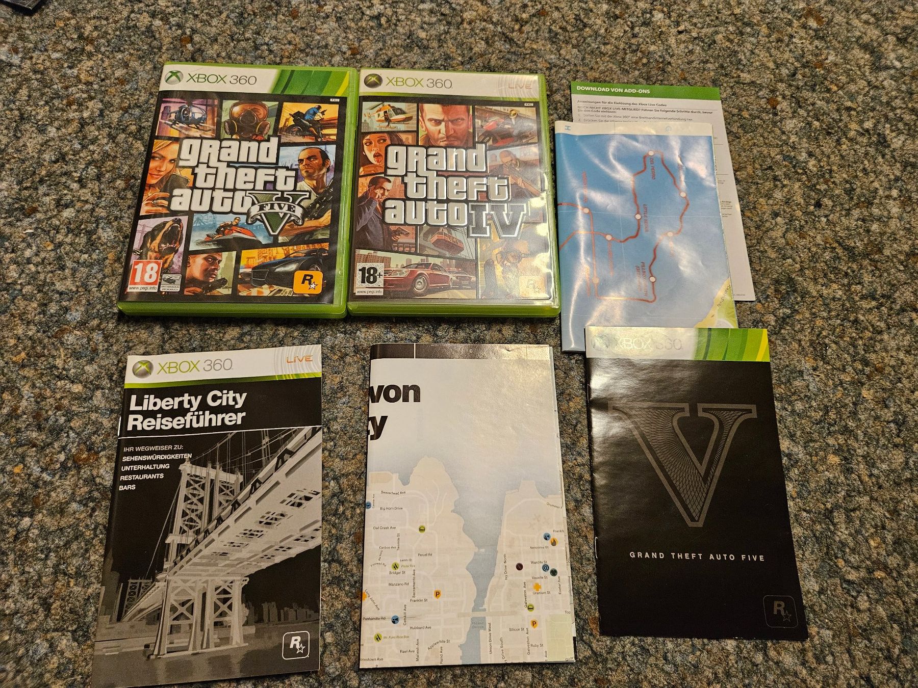 Microsoft Giochi: XBOX 360 Grand Theft Auto IV V Bundle – Usato da Hindelbank venduto da GameBoy1981