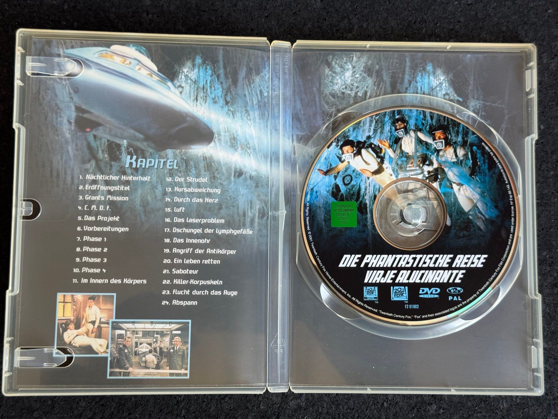 Tous les DVDs: Die Phantastische Reise SciFi DVD EN/DE/SP – D'occasion à Fribourg par tschjoly 4