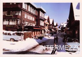 Adelboden BE // Dorf ca. 1960 Oldtimer alte Autos // Winter