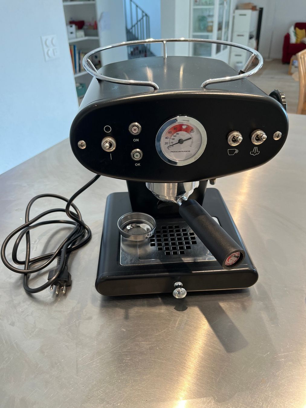 FrancisFrancis! Macchine per caffè & Macchine per espresso: Francis Francis X1 Ground schwarz – Usato da Zürich venduto da Ivovb 1