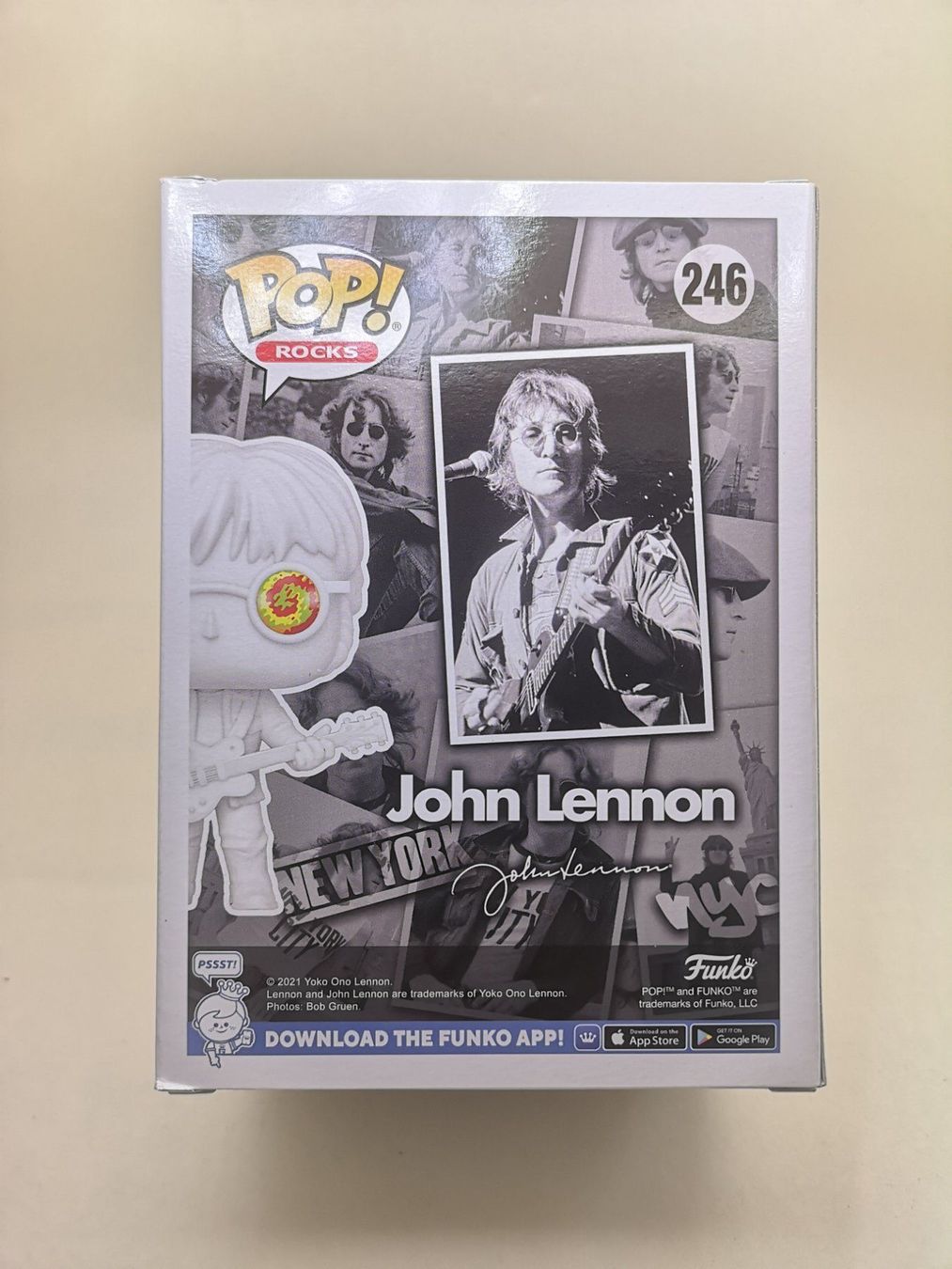 Funko Statuette: Funko Pop John Lennon #246 – Nuovo e nell'imballaggio originale da Riehen venduto da _TheCollectorShop_ 1