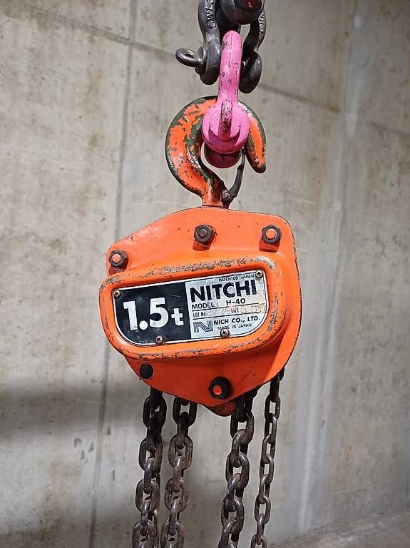 Paranco multiuso: Kettenzug Nitchi 1.5T #4 – Usato da Langnau b. Reiden venduto da R.port96 2