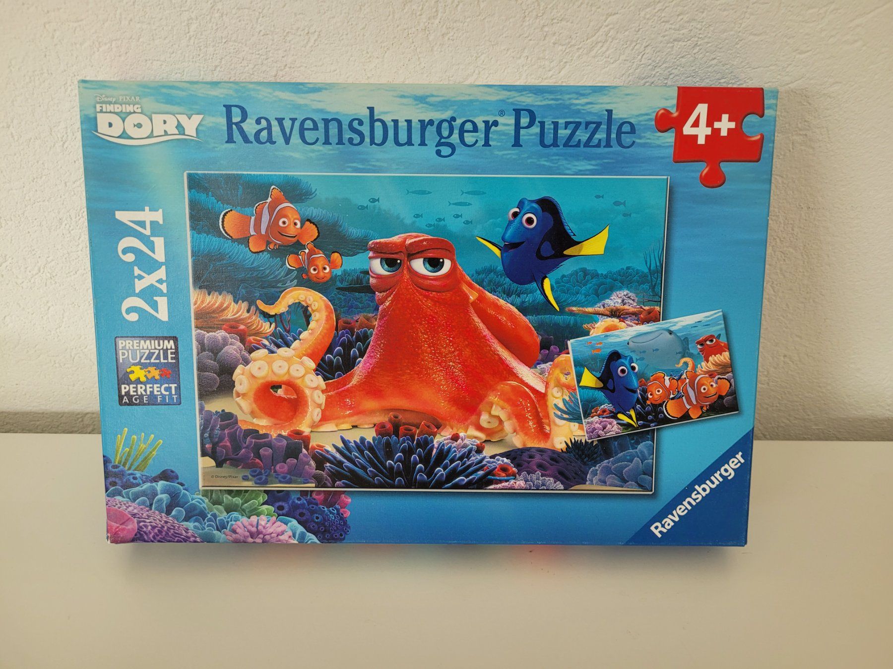 Ravensburger Puzzle: Finding Dori Puzzles 2 x 24 Stk. 4+ – Usato da Aarburg venduto da i_c6r8