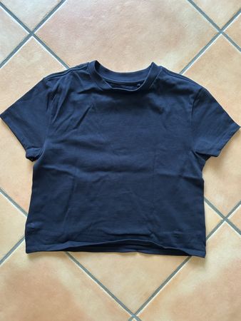 Damen Cropped T-Shirts Set