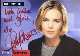 Petra Schweers Neftel Autogramm signiert Foto 10x15cm