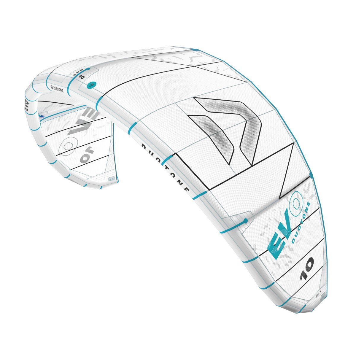 Duotone Kite: Duotone EVO 2024 Concept Blue - 6 qm – Gebraucht aus Uetliburg SG von Jojosurfbabe