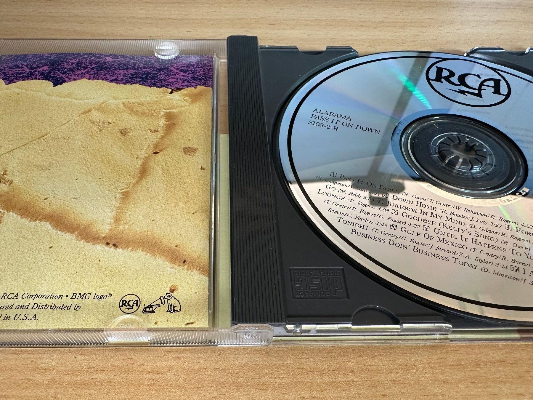 CD: Alabama – Pass It On Down – Usato da Rikon im Tösstal venduto da Alpenmutz 2