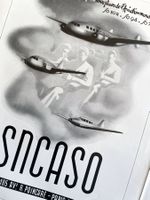 SNCASO Flugzeuge - 3 alte Werbungen / Réclames 1946/51