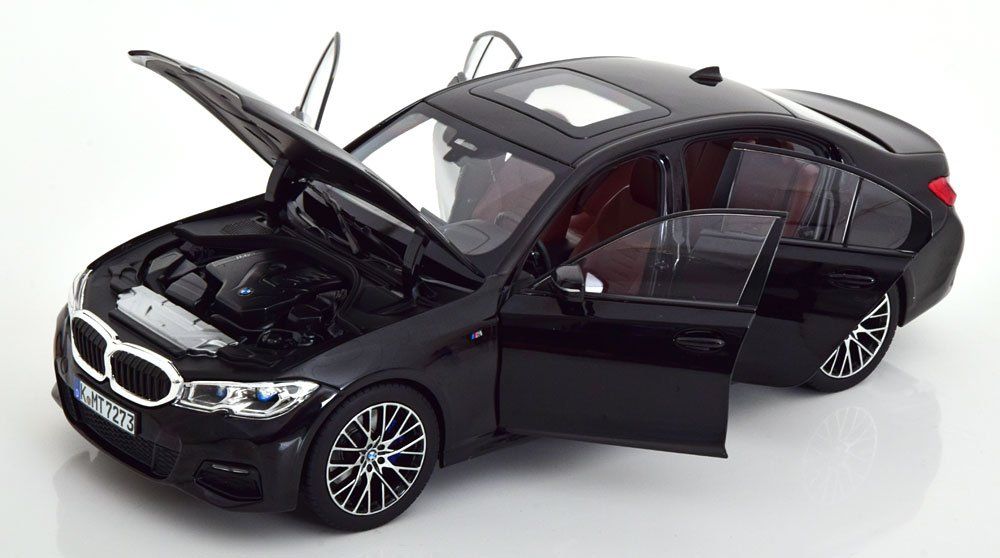 BMW Modellautos: BMW 330i 2019 SCHWARZMETALLIC 1:18 NOREV – Neu und originalverpackt aus Suhr von Moebelsiralfred 1