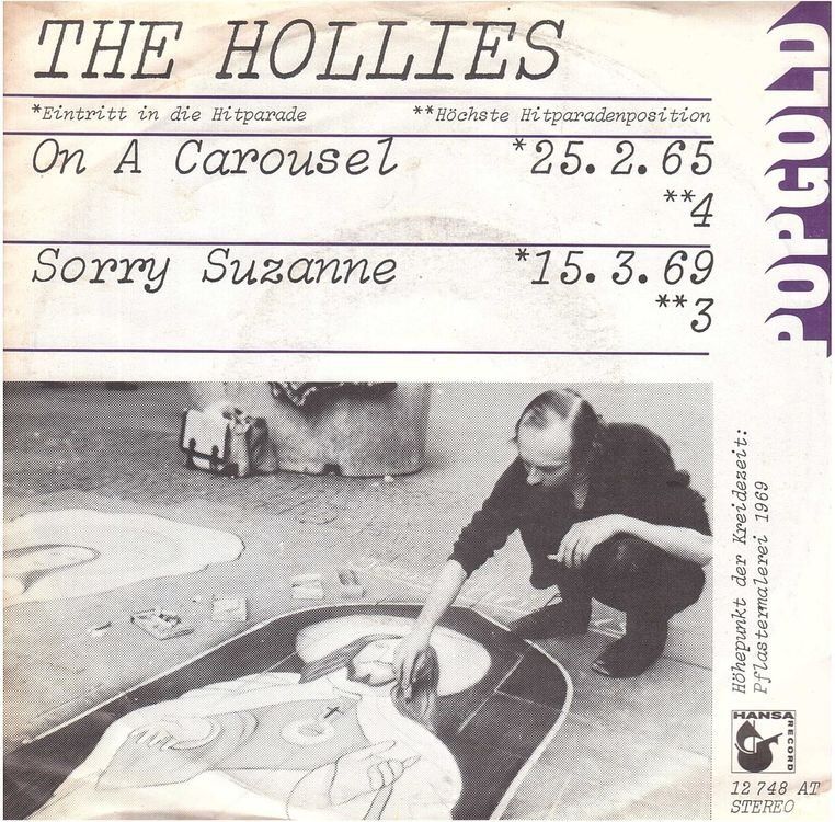 Dischi in vinile: The Hollies  --  On a Carousel   Single7 – Usato da Rheinau venduto da thespecials