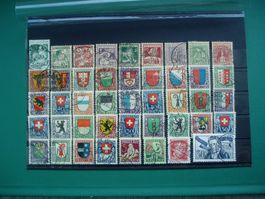 Pro Juventute Top Lot 1913 - 1927 nur saubere Rundstempel