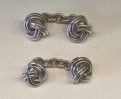 HACKETT Boutons de Manchette Argent massif