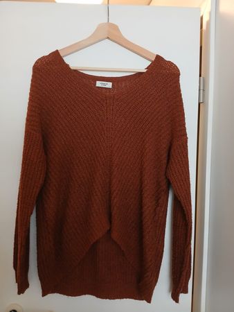 JDY Strickpullover rostrot