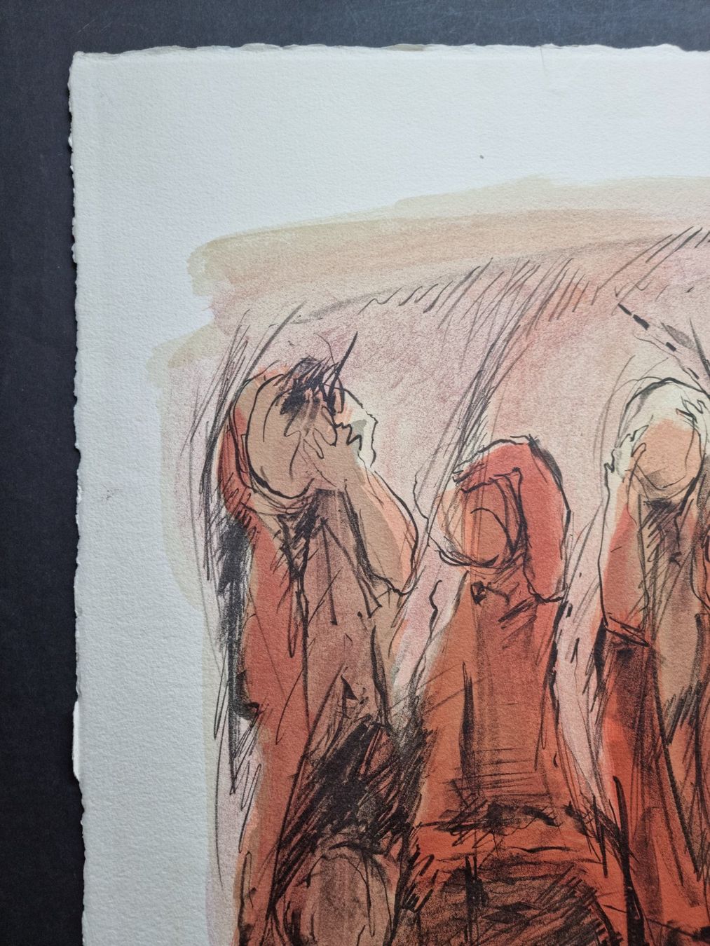 Arts picturaux & lithographies: Brigitta ENZ  LITHOGRAPHIE SIGNIERT NUMMERIERT – D'occasion à Gersau par grafik-kunst 3