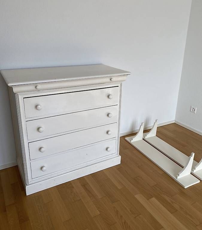 Commodes: Kommode Holz weiss - Sideboard, Schrank – D'occasion à Frümsen par Schmitz 1
