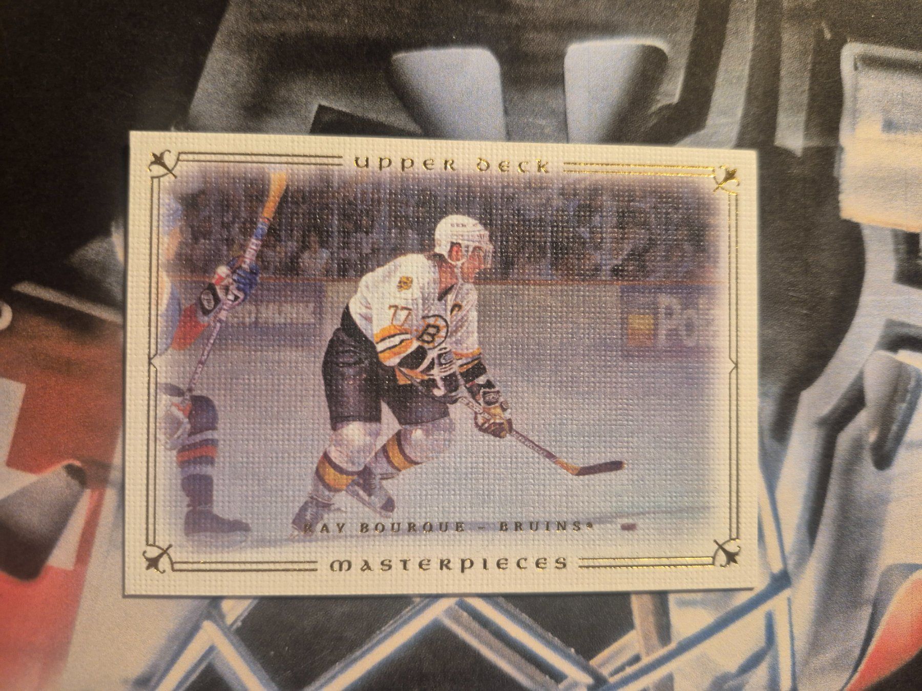 NHL Carte collezionabili: NHL Ray Bourque Boston Bruins Masterpieces – Usato da Treiten venduto da Sauber73