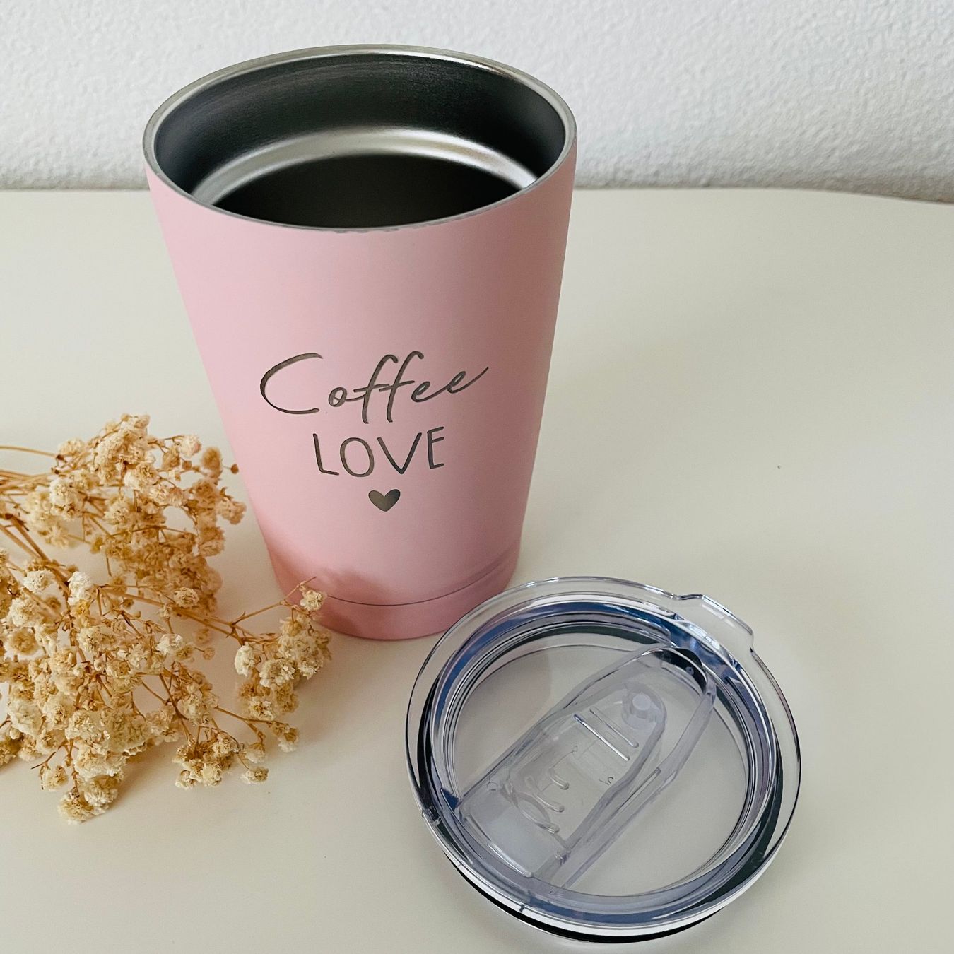 Tazze: Thermobecher / Kaffeebecher / Kaffeetasse -rosa – Nuovo (secondo la descrizione) da Muri AG venduto da nux22 1