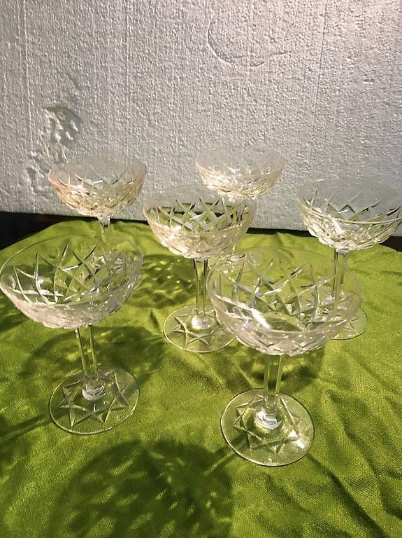 Bicchieri: Coupes à champagne en christal – Usato da Lausanne venduto da fra_r7fh