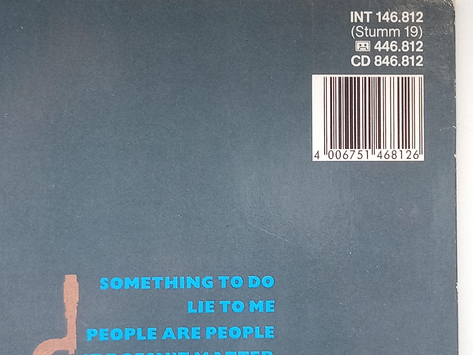 Dischi in vinile: Depeche Mode "Some Great Reward" Graue Vinyl LP 1984 – Usato da basel venduto da markusb07 2