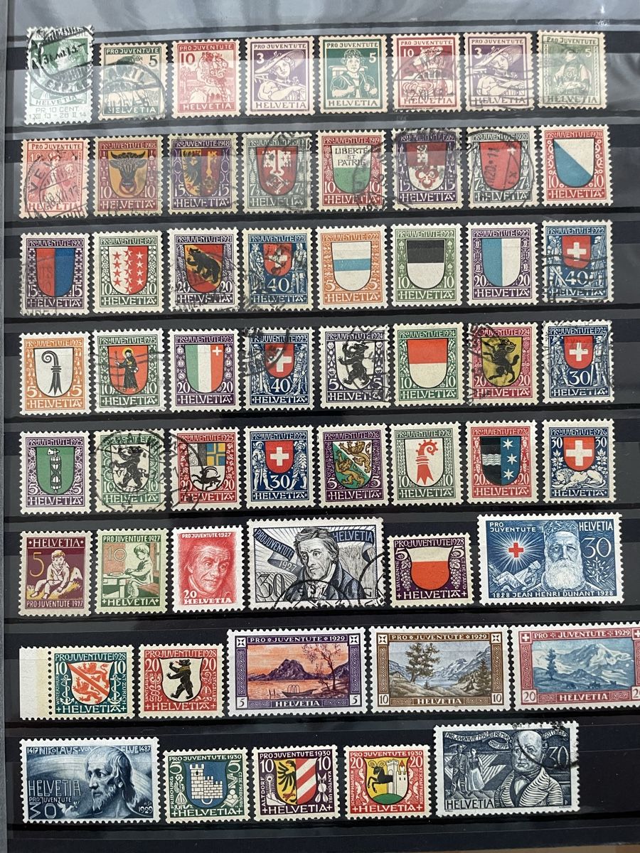 Tous les timbres: Schweiz PJ -1956 3s – D'occasion à Cham par Diablo1232