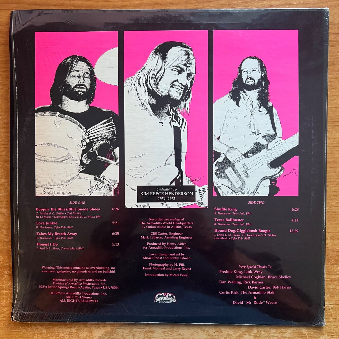 Vinyles: Bugs Henderson Group - At Last / 1. US-Press. 1978 – D'occasion à Gais par soundcave57 1