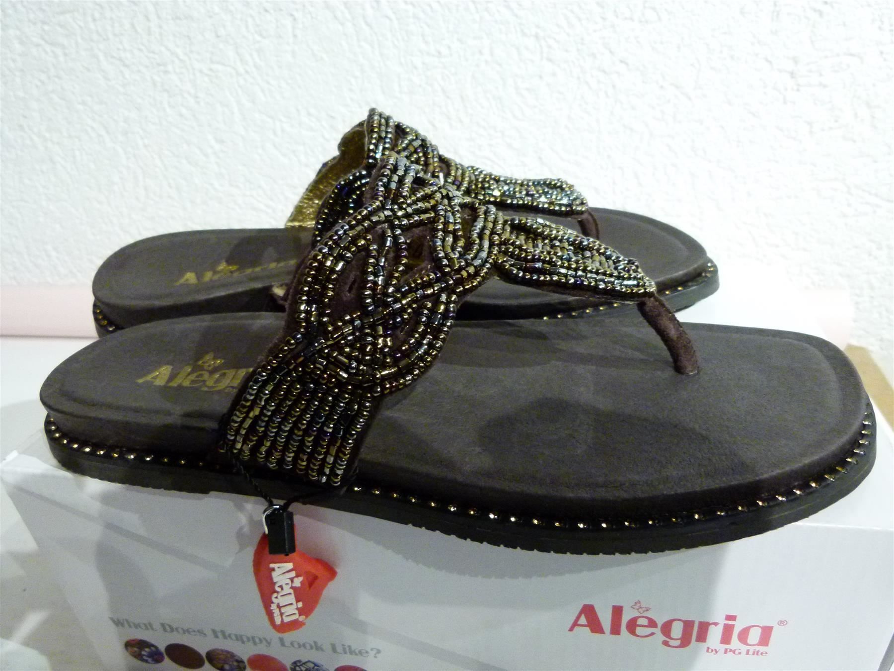 Damenschuhe: Alegria Leder Sandalen Gr. 38 Neu – Neu und originalverpackt aus Uerkheim von Justi.y