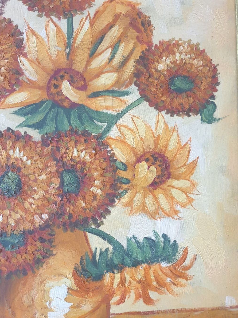 Gemälde: Gemälde "Sonnenblumen" 74 / 65 cm – Neu (gemäss Beschreibung) aus Embrach von Alian1 3