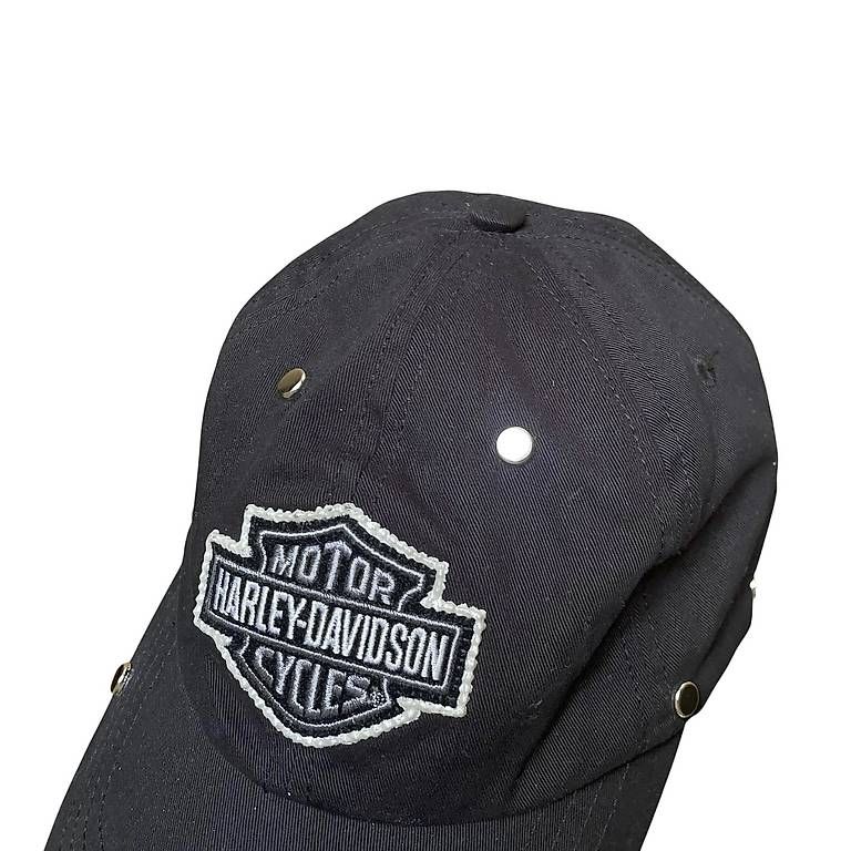 Harley-Davidson Copricapi, berretti & cappellini: Black Harley-Davidson baseball cap – Usato da Zürich venduto da deflipper 1