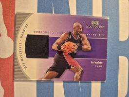 NBA 2002-03 Upper Deck MVP Materials Warm-Up Karl Malone