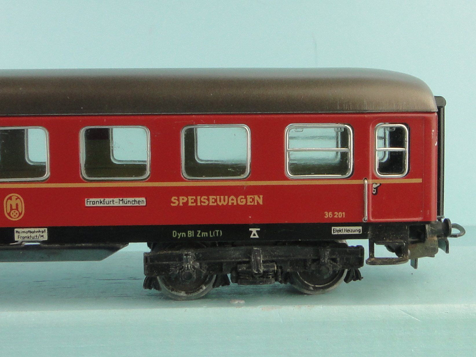 Märklin Modellini di ferrovie: Märklin 4024 DSG Speisewagen, Blech – Usato da Bülach venduto da cann11 3