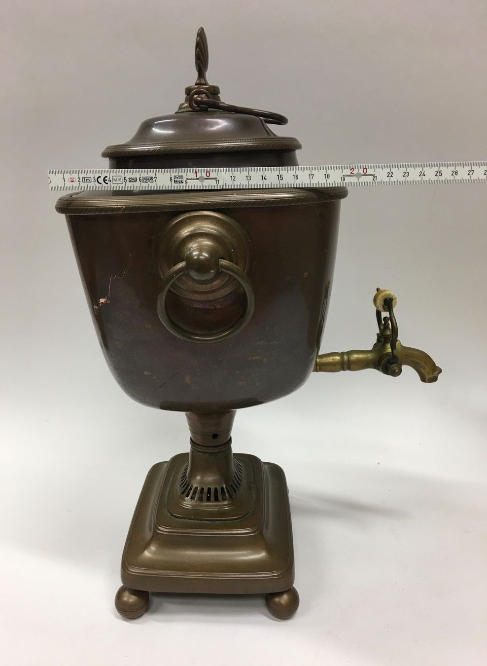 Elettrodomestici da cucina: Vintage Samowar/Teewärmer aus Messing – Usato da Olten venduto da ELHANDEL 9