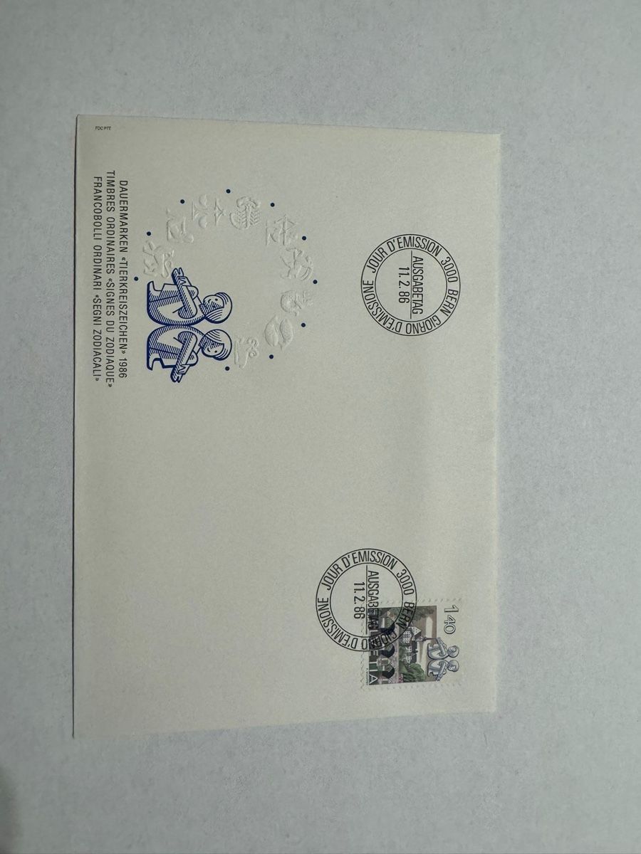 Tutti i francobolli: Briefmarken 1986 – Nuovo (secondo la descrizione) da Bütschwil venduto da sof_p98b 4