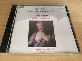 C3 Mozart Nishizaki Violin Concertos Nos. 3 & 5 Adagio Rondo
