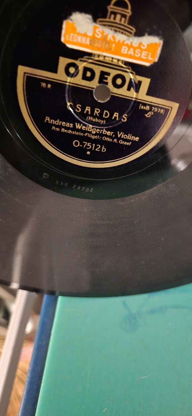 Dischi in vinile: Sammlung Schellackplatte,  Konvolut 22 verschiedene Grössen – Usato da Basel venduto da Jcva 2
