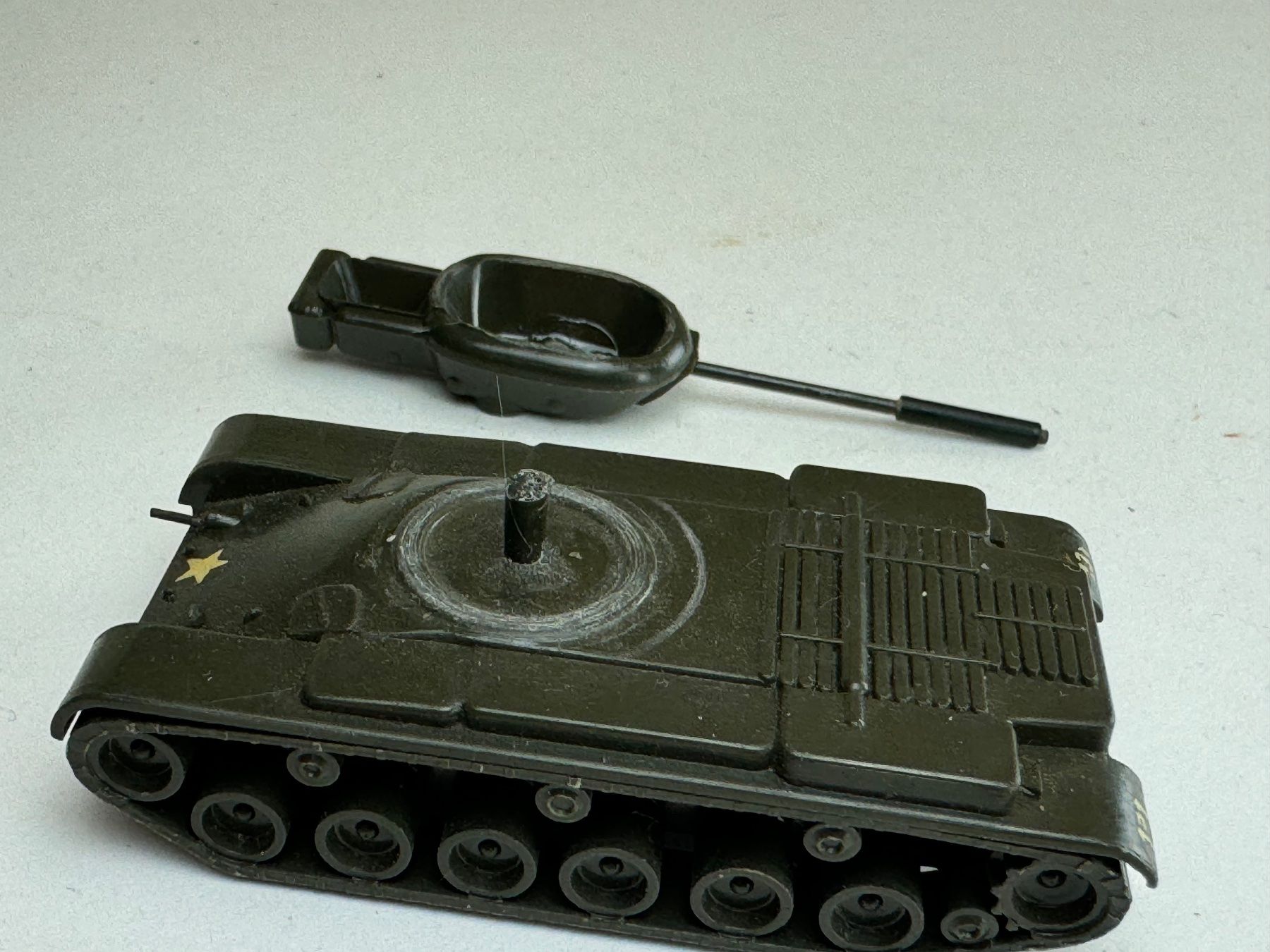 Roskopf Modellini d'auto: Roskopf Mini Tanks Compatible Modern US M-47 Patton Medium – Usato da Elm venduto da Wikmtz 2