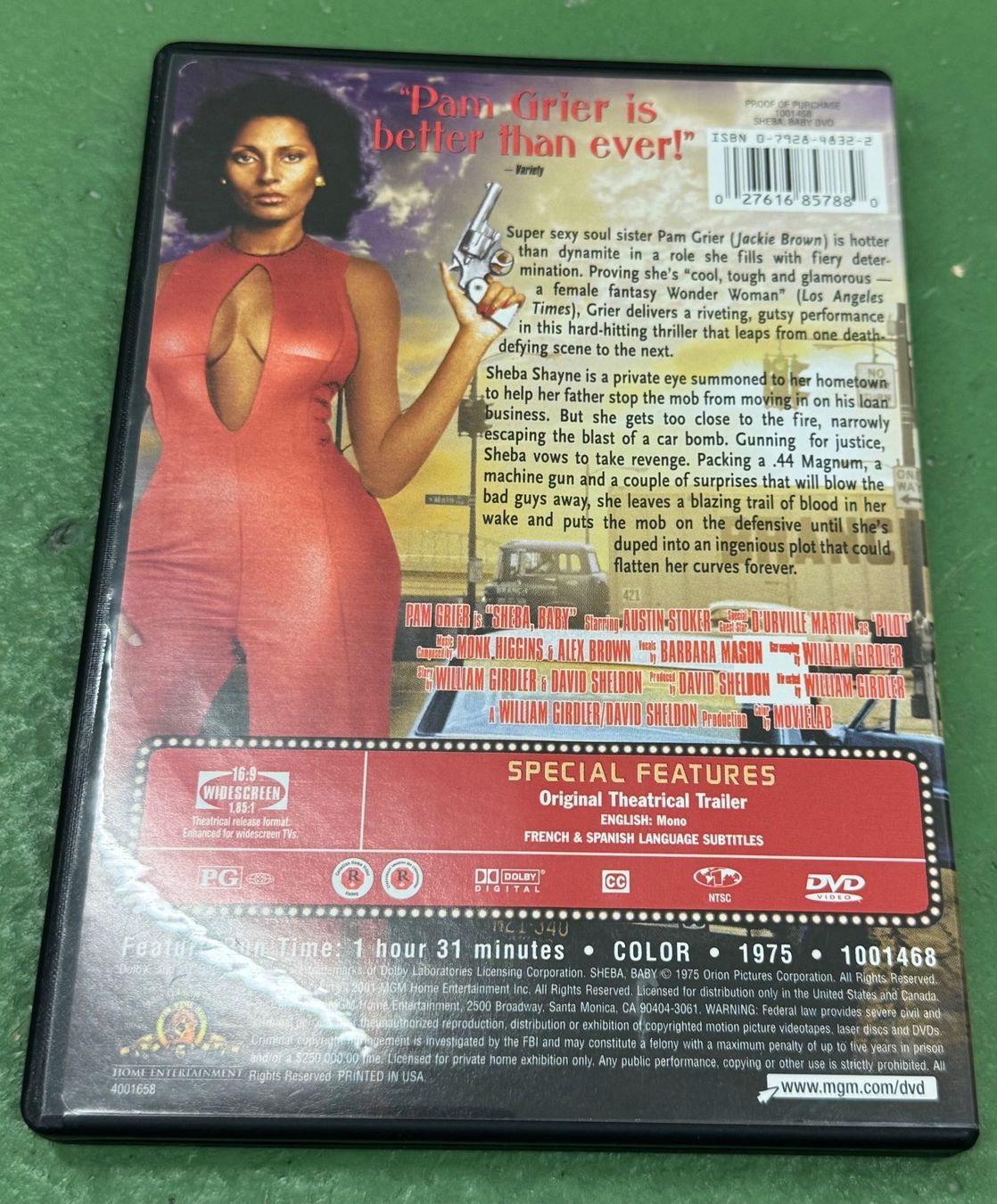 Tutti i DVDs: Pam Grier: Sheba, Baby – Nuovo (secondo la descrizione) da Basel venduto da Ostschweiz06 2