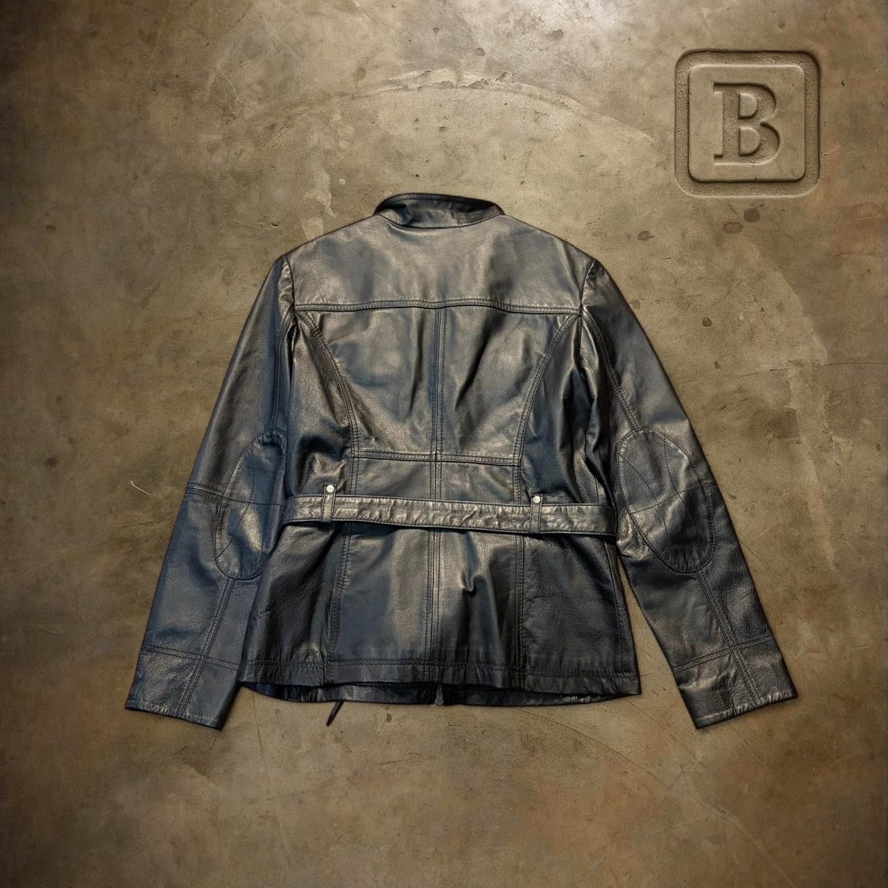 Giacche: Jacke Echte Leder mit Gürtel – Usato da Capolago venduto da LA.BOTTEGA 2