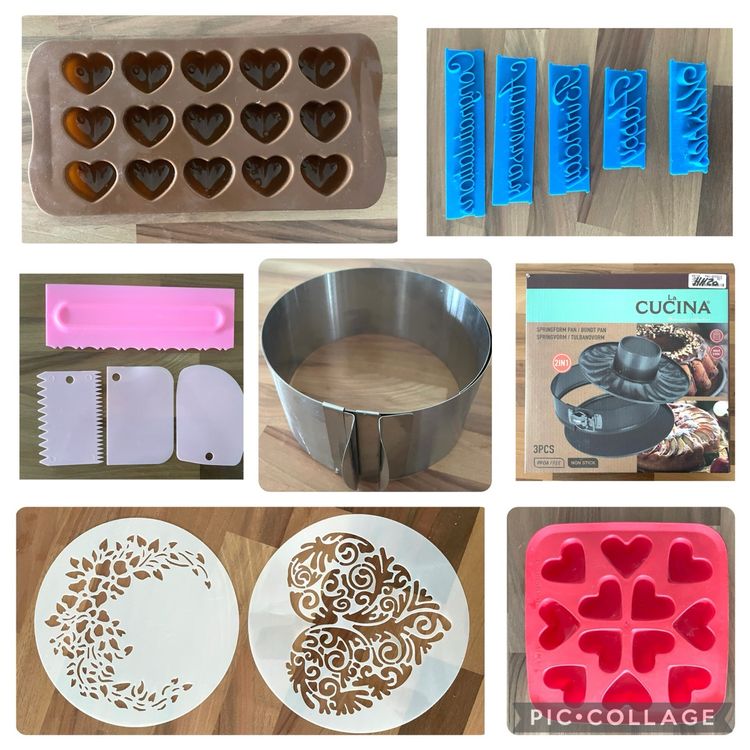 NEU Kuchenbehälter Backen Backform Torte Tortenring (Neu (gemäss ...