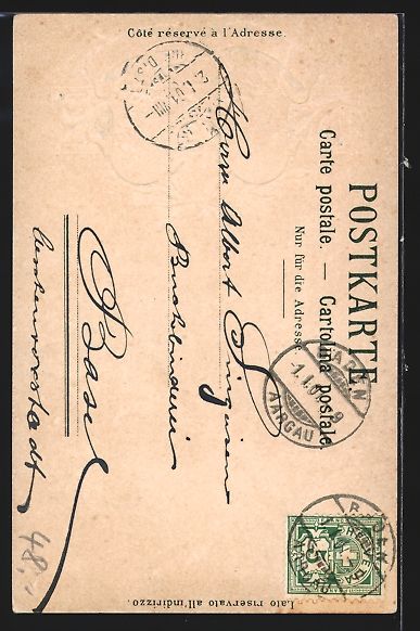 Cartes postales: Baden, Teilansicht mit Flussbrücke und  – D'occasion à Berlin par bartko-reher 1