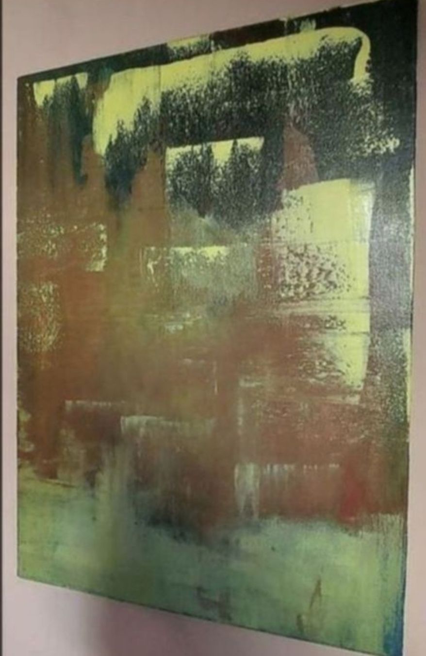 Gemälde: Gemälde " Waldschatten" handmade 50×70 – Neu (gemäss Beschreibung) aus Riehen von Steinbock1970 3