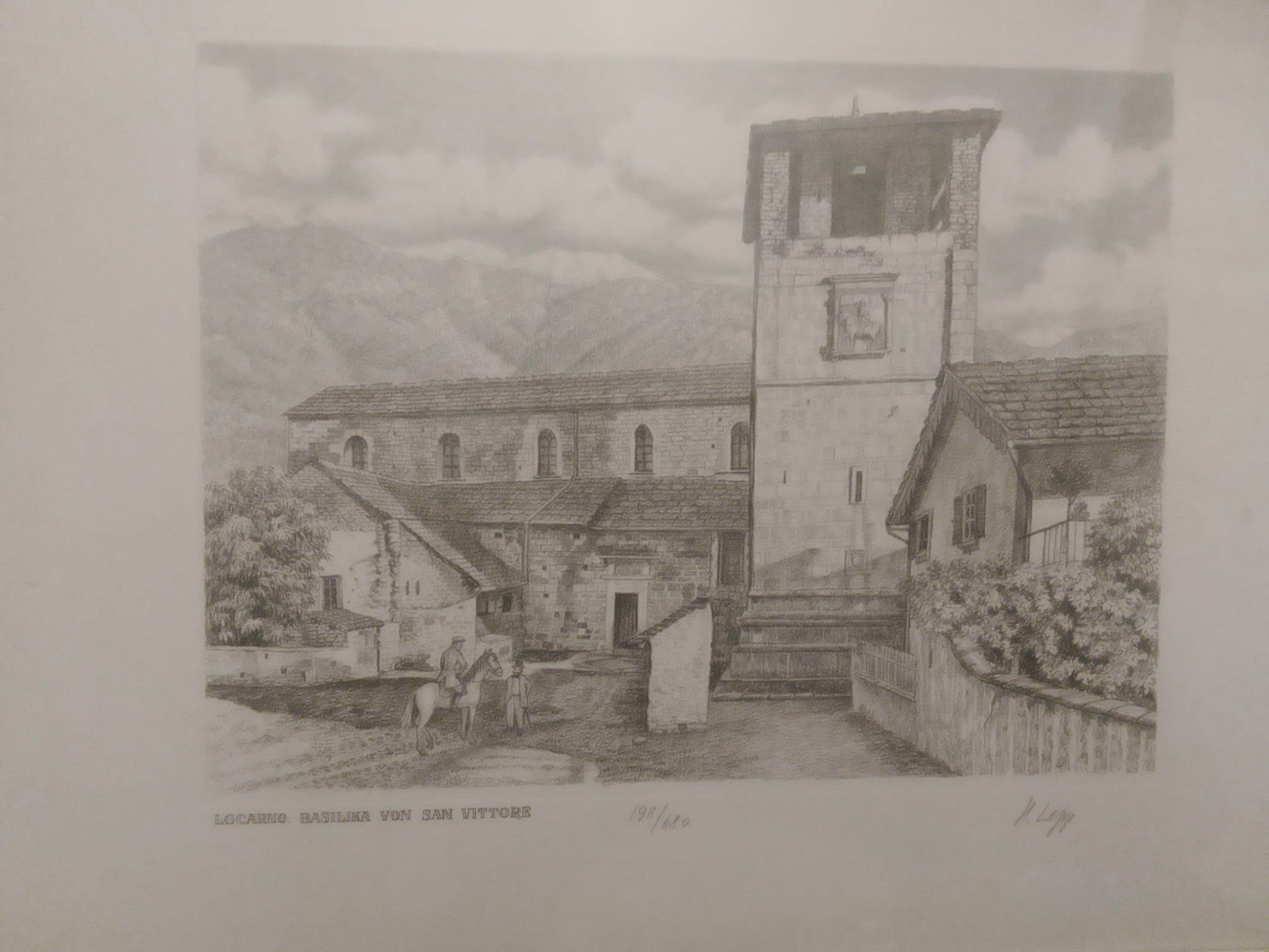 Grafica & Litografie: basilica di san vittore – Usato da Solduno venduto da Max_dee_jay