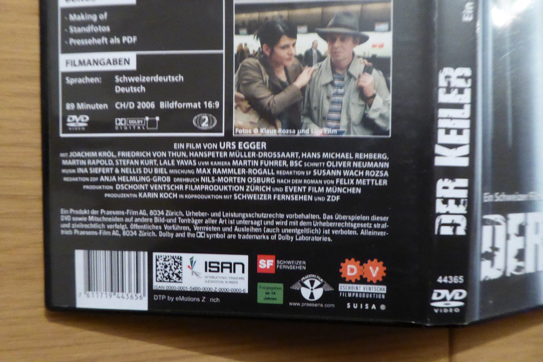 Tutti i DVDs: DVD Der Keiler Schweizer Film selten – Usato da Allschwil venduto da Summelsarium 2