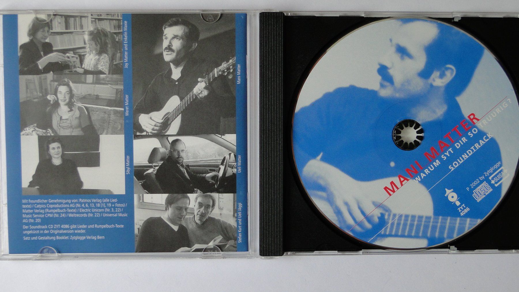 CDs: MANI MATTER Warum Syt Dir so Truurig – Gebraucht aus Winterthur von Cajun 1
