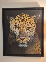Leopard, Orig. Ölgemälde, 50x60cm  Kunst für Tierfreunde!