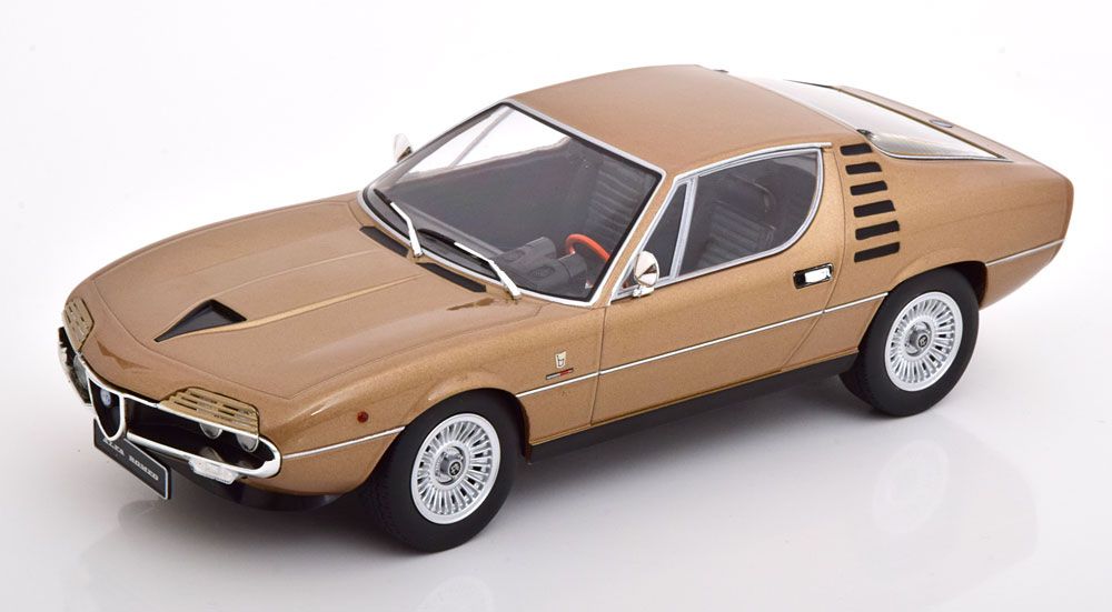 ALFA ROMEO MONTREAL 1971 GOLD METALLIC 1:18 KK-SCALE (Neu und ...