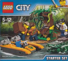LEGO CITY 60157 STARTER SET DELLA GIUNGLA new